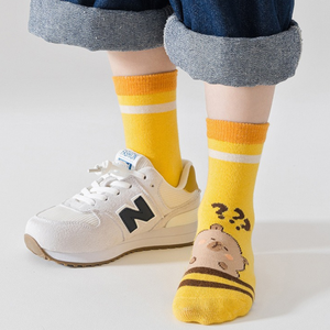 Calcetines de bebé tejidos con dibujos de animales personalizados al por mayor para niños pequeños con tela de algodón suave y suela antideslizante para uso diario - Product Image 6