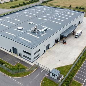 Structure de <span class=keywords><strong>charpente</strong></span> d'entrepôt en acier soudé résistante aux ouragans pour la chaîne d'approvisionnement des ports côtiers - Product Image 3