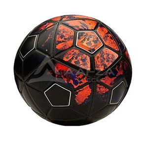 Balón de fútbol oficial al por mayor tamaño 5 cosido a mano diseño de colores mezclados a precio económico - Product Image 4
