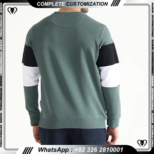 เสื้อกีฬาฤดูหนาวสำหรับผู้ชาย เสื้อพูลโอเวอร์ แห้งเร็ว ระบายอากาศได้ดี เหมาะสำหรับออกกำลังกาย - Product Image 2