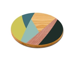 Coffee or Tea Cup <b>Dinner</b> Party <b>Table</b> Top Wooden Tea Coaster Eco Friendly Sustainable Quality Cup Coaster Set - Product Image 2