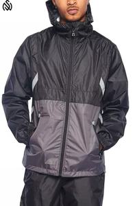 ชุดกันลม2025ชุดวอร์มกันลมชุดวอร์มกันลมชุดวอร์มสีพื้นกันน้ำสำหรับกลางแจ้ง - Product Image 5