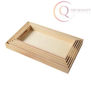 Bandeja de Servir Moderna de Madera con Diseño Minimalista, Ideal para Cocina y Comedor Contemporáneos - Product Image 1