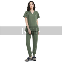 Conjuntos de Uniformes Médicos para Enfermeras, Nuevos Productos de Alta Calidad, Unisex, Tallas Grandes, Impermeables, Transpirables, 100% Poliéster