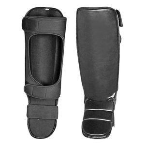 Protège-tibias en cuir PU fabriqués par un fabricant professionnel pour adultes, faible MOQ, protections de sécurité pour le corps pour adultes - Product Image 2