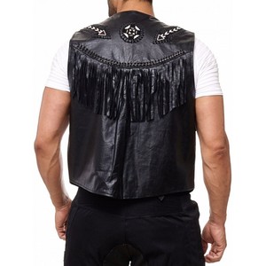 Veste en cuir de haute qualité pour hommes - Product Image 2