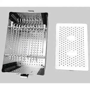 Lot de 10 pinces d'arthroscopie avec boîte de stérilisation Arthroscopie du genou A + Ensemble de chirurgie abdominale CE ISO approuvé - Product Image 1