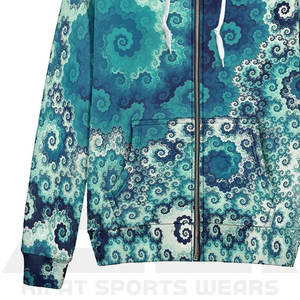 Sweat-shirts en molleton à sublimation pour femmes, polyester/coton, séchage rapide, polaire d'hiver, respirant, doublé, vêtements de rue, sweat-shirt personnalisé sur le devant - Product Image 4