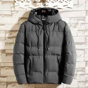 Veste matelassée à col montant respirante et coupe-vent pour l'automne et l'hiver, multicolores, ample, surdimensionnée, avec logo sur le devant, décontractée - Product Image 5