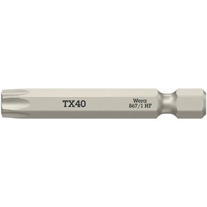 WERA 867 TORX HF 1/4 Zoll TX 40 L.50mm Bit Categoría de Producto Llaves Hexagonales - Product Image 1