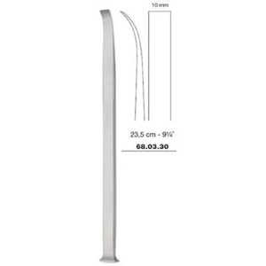 OBWEGESER Ptérygoïdien OSTéOTOME, 23.5CM, 10MM, COURBE - Product Image 4