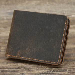 Cartera Bifold de Cuero Genuino con Diseño Francés Personalizado, con Logotipo en Relieve, Caja de Regalo, Modelo FD0000307, Precio Directo de Fábrica - Product Image 2