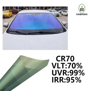 <span class=keywords><strong>Film</strong></span> teinté pour vitres de voiture Chameleon, 99% de rejet UV, verre solaire intelligent teinté PET 70 VLT, changement de couleur, garantie 8 ans, fabrication en usine - Product Image 2