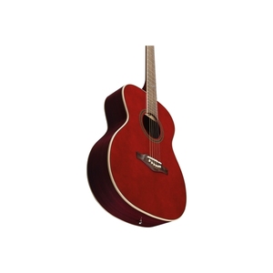 EKO GUITARS- NXT A100 Voir à travers les guitares acoustiques rouges Haute performance avec un look élégant et attrayant - Product Image 4