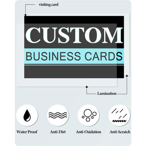 Tarjetas de visita personalizadas para propietarios de pequeñas empresas Tarjeta de visita personalizada impresa de alta calidad de estilo simple - Product Image 4