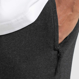 Pantalones cortos de gimnasio con logotipo personalizado para correr, entrenamiento de sudor, entrenamiento, Fitness, deportes atléticos, poliéster, pantalones cortos informales para gimnasio para hombre - Product Image 4