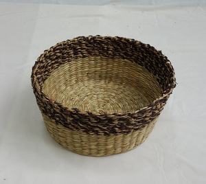 Natural Kitchenware Water Hyacinth <b>Baskets</b> with Plastic <b>Rope</b> for Home <b>Storage</b> & Organization Home and Kitchen Made I - Product Image 6
