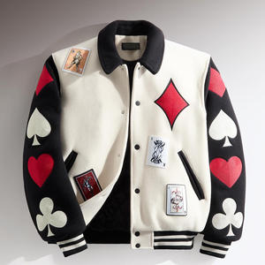 Fabricante de Chaquetas Universitarias para Hombre, Ofrece Opciones Personalizadas, Bordado Elegante, Calidad Premium de Lona, Capucha Frontal - Product Image 1