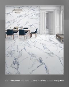 24x48 Premium Porcelain Tiles Modern Design High Quality 600x1200mm GRAVEL BEIGE Anti-Slip for Interior Walls Various Sizes - Product Image 4