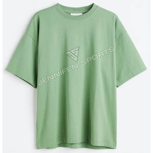 Camiseta de Verano para Hombre, Manga Corta, Lisa, Corte Regular, Ligera, Cuello Holgado, Moderna, de Algodón, Secado Rápido y Transpirable, Venta al Por Mayor - Product Image 5