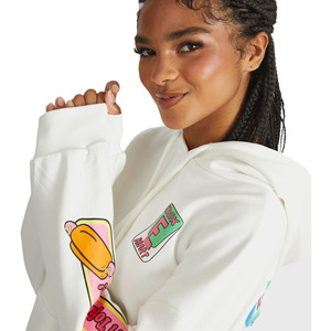 Sudadera con Capucha Personalizada para Mujer, con Logotipo Frontal, de Algodón Ecológico, para Invierno - Venta al Por Mayor - Product Image 3