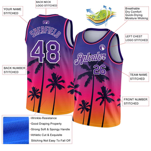 Fabricant Endeavour Maillot et short de basket-ball entièrement sublimation Robe personnalisée Ocean Unisex OEM - Product Image 2