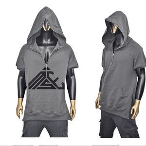 เสื้อฮู้ดซักแบบกรดสไตล์เมืองผ้านุ่มแบบสวมหัวน้ำหนักเบาระบายอากาศได้ดีเป็นมิตรกับสิ่งแวดล้อม - Product Image 2