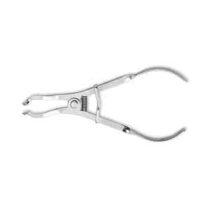 Forceps de barrage en caoutchouc manuel en acier inoxydable de haute qualité Kit d'instruments dentaires professionnels réutilisable classe I Caronia chirurgical - Product Image 5
