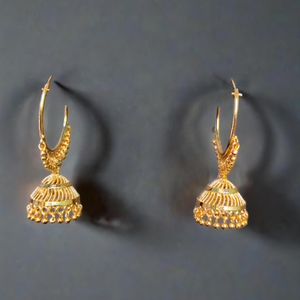 ชุดต่างหูคุณภาพสูงพร้อมดีไซน์ที่เป็นเอกลักษณ์ต่างหูชุบทอง22CT สไตล์จูเมกาเครื่องประดับสำหรับผู้หญิง - Product Image 1