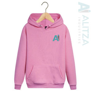 Sudadera con capucha con logotipo personalizado Premium elegante y acogedora Diseño transpirable y cómodo con técnicas de diamantes de imitación Ligero y reciclable - Product Image 4