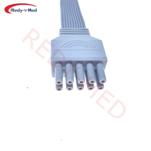 Consumíveis Médicos <span class=keywords><strong>Holter</strong></span> Monitor 10 Lead IEC AHA Compatível <span class=keywords><strong>Contec</strong></span> TCL4000 TCL5000 TCL6000 <span class=keywords><strong>Holter</strong></span> Cabo Telemetria Cabo - Product Image 4