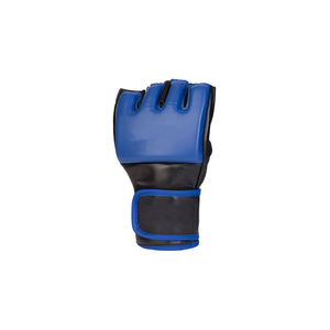 Gants de boxe en gel de 12 oz avec rembourrage en néoprène, protège-poings, bandages en cuir, mitaines de MMA avec mitaines de frappe de 1 mètre de long - Product Image 6