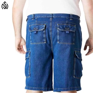 Nuevos pantalones cortos de mezclilla holgados de moda para hombres, Algodón ligero duradero, última moda, venta al por mayor, pantalones cortos de mezclilla de estilo Streetwear - Product Image 2
