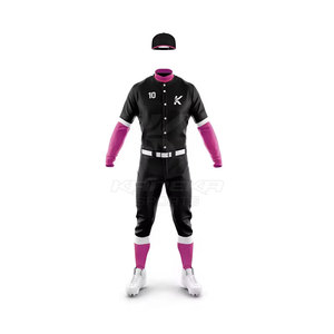 Uniforme de baseball personnalisé de qualité supérieure, vêtements de sport très demandés, couleurs personnalisées, polyester respirant, service OEM, grandes tailles - Product Image 2