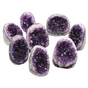 Pendule en améthyste naturelle, éco-responsable, fait main, exportateur indien, pour la méditation, le soulagement du stress, l'énergie positive - Product Image 5