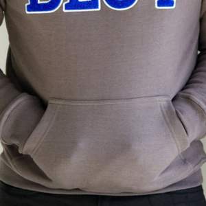 Phi Beta Sigma BLEU Chenille Hoodie Acier Gris Doux Coton Polaire Grec Vie Fraternité Pull à Capuche avec Poche Kangourou - Product Image 6