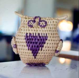 Tirelire en forme de hibou Sikki, fait à la main, en forme de hibou, cadeau d'anniversaire créatif pour enfants, fait à la main - Product Image 3