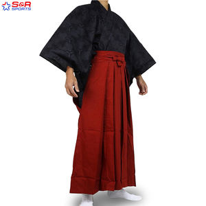 Nuevo último diseño, alta calidad, precio barato, tela de algodón, uniforme de Aikido con mangas completas, uniforme de Aikido de Color personalizado - Product Image 2
