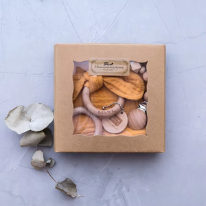 Juego <span class=keywords><strong>de</strong></span> <span class=keywords><strong>tela</strong></span> <span class=keywords><strong>de</strong></span> algodón <span class=keywords><strong>de</strong></span> tres piezas para chupete con Orejas <span class=keywords><strong>de</strong></span> conejo para dentición <span class=keywords><strong>de</strong></span> bebé <span class=keywords><strong>de</strong></span> madera - Product Image 5