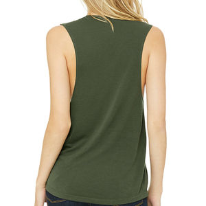 Hot Sale Women's Sleeveless <b>Summer</b> <b>Tank</b> <b>Top</b> Vest Slim Fit Crop <b>Tops</b> Custom Logo Plain Solid Color Made Pakistan Knitted Fabric - Product Image 3