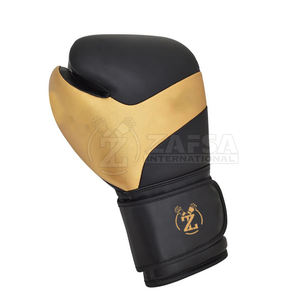 Gants de boxe personnalisés professionnels Gants en cuir fabriqués en usine avec des options de matériau de couleur - Product Image 4