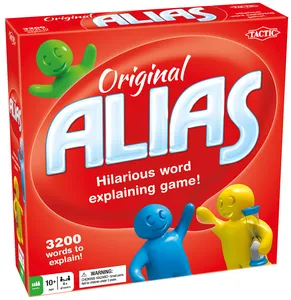 Tactic Card Original Alias Explaining Games, Family Cards Game, 4+ Players, for Ages 10 and Up