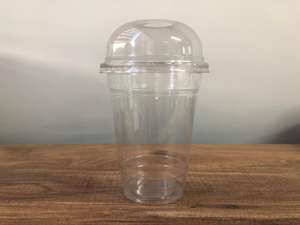 HoReCa ถ้วยพลาสติกทำนมปั่น,แก้วใช้ในบ้านขนาด450cc 16ออนซ์95มม. - Product Image 2