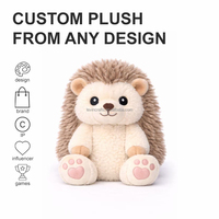 Jouet en peluche de mouton chauffant au micro-ondes personnalisé OEM ODM, animal en peluche avec tissu en peluche doux et yeux brodés