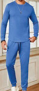 Conjunto Deportivo de Dos Piezas con Capucha Informal para Otoño e Invierno, con Logotipo Personalizado, de Forro Polar, Transpirable y de Secado Rápido para Hombre - Product Image 5