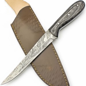 Cuchillo de Exterior Multiusos de Grado Industrial con Hoja de Damasco - Product Image 2