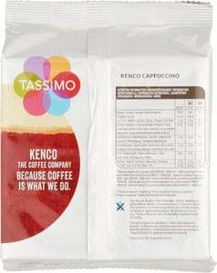 Cápsulas de Café Tassimo Kenco Cappuccino x8 (Paquete de 5, Total 40 Bebidas) - Product Image 4