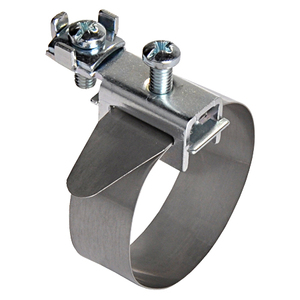 Fascetta di messa a terra V2A per tubi Ø 8-50 mm (1/8-1 1/2") - Product Image 1
