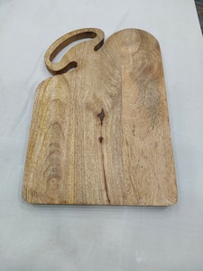 Tabla de cortar de madera dura natural con superficie lisa, bloque de corte para cocina, para cocina profesional - Product Image 1