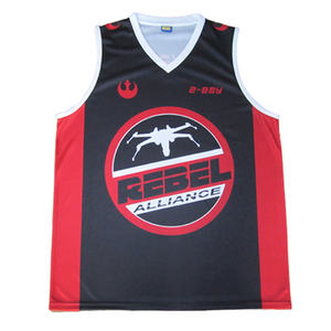 Camisetas personalizadas sublimadas sin mangas para equipos de baloncesto, singletes para hombres, ropa deportiva para equipos, jerseys deportivos OEM unisex, sublimación juvenil - Product Image 1